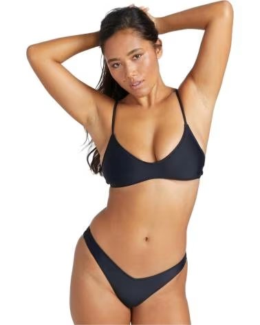 VOLCOM VOLCOM BLACK BIKINI TOP FOR WOMEN NEGRO
