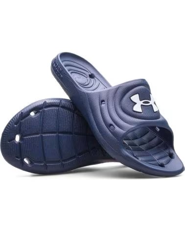 UNDER ARMOUR TONGS UNDER ARMOUR POUR HOMME BLEU AZUL