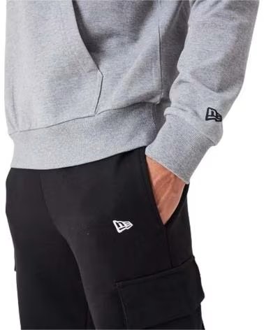 NEW ERA MOLETOM COM CAPUZ CINZA NEW ERA CHICAGO BULLS MASCULINO GRIS