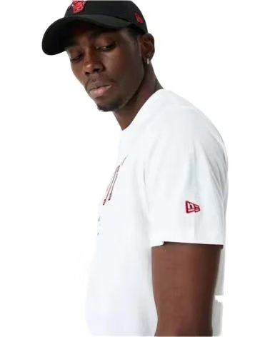 NEW ERA NEW ERA CHICAGO BULLS SHORT SLEEVE T-SHIRT WHITE MEN BLANCO