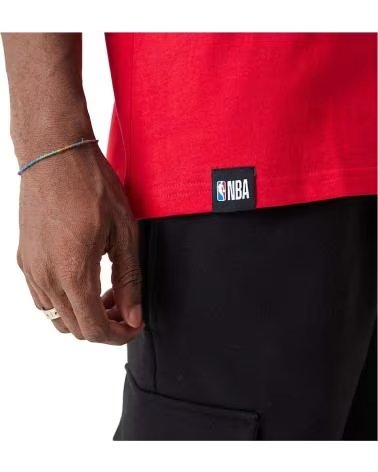 NEW ERA NEW ERA NBA CHICAGO BULLS RED SHORT SLEEVE T-SHIRT FOR MEN ROJO