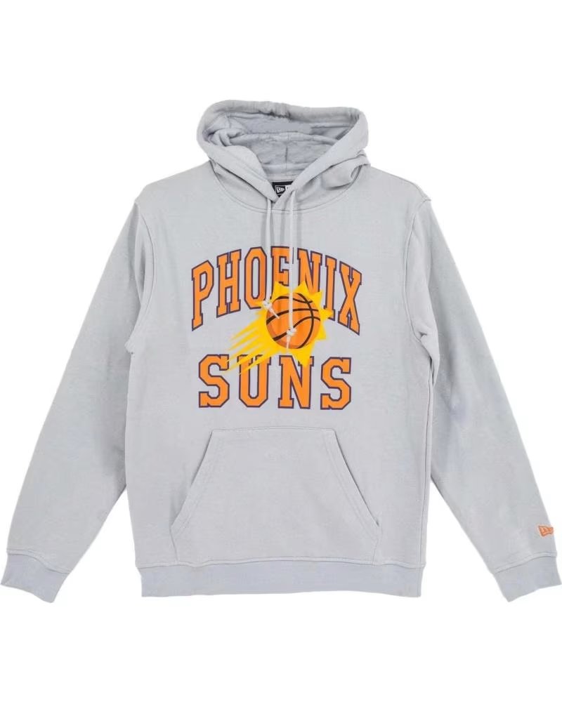 NEW ERA MOLETOM COM CAPUZ NEW ERA PHOENIX SUNS MASCULINO GRIS
