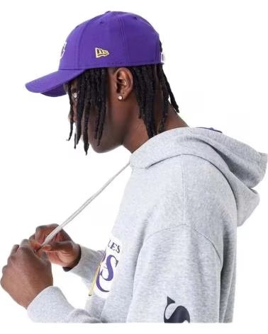 NEW ERA MOLETOM COM CAPUZ NEW ERA LOS ANGELES LAKERS MASCULINO GRIS
