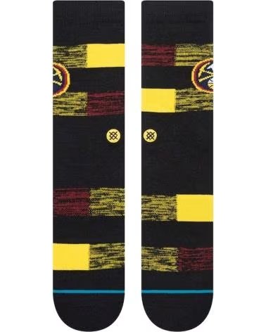 STANCE CALCETINES STANCE UNISEX "DENVER NUGGETS" CREW MULTICOLOR