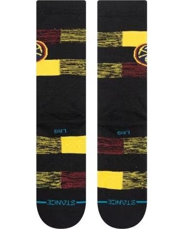 STANCE CALCETINES STANCE UNISEX "DENVER NUGGETS" CREW MULTICOLOR