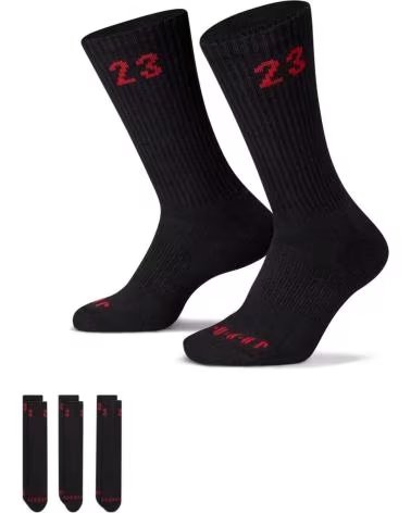 JORDAN CALCETINES JORDAN CREW PARA HOMBRE NEGRO