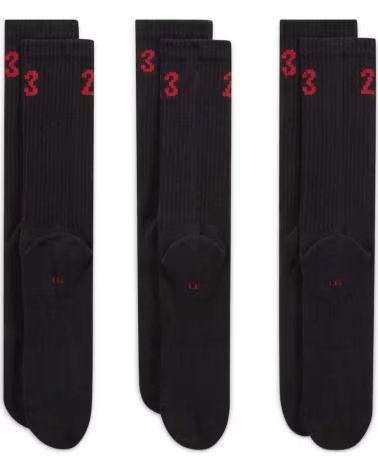 JORDAN CALCETINES JORDAN CREW PARA HOMBRE NEGRO