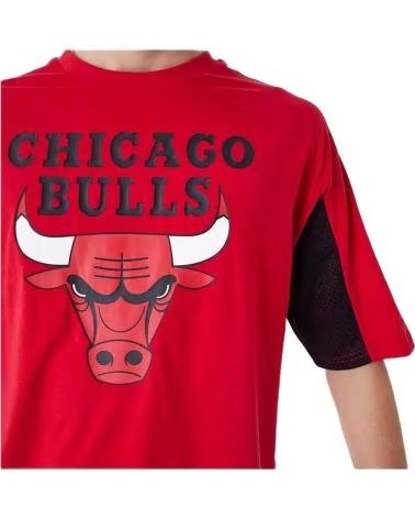 NEW ERA MAGLIETTA DA BASKET NEW ERA CHICAGO BULLS DA UOMO ROJO