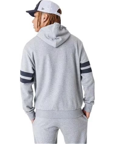 NEW ERA FELPA CON CAPPUCCIO NEW ERA NEW YORK YANKEES GRIGIA DA UOMO GRIS