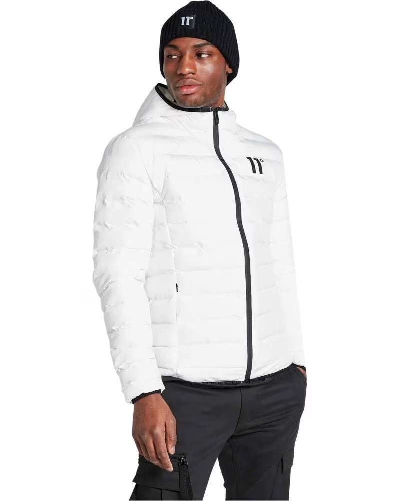 11 DEGREES CHAQUETA 11 DEGREES SPACE ACOLCHADA BLANCA BLANCO