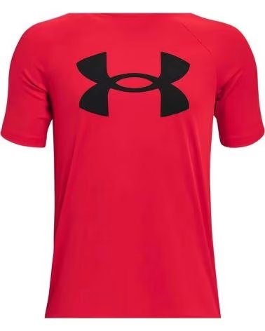 UNDER ARMOUR UNDER ARMOUR BIG LOGO T-SHIRT FOR KIDS ROJO