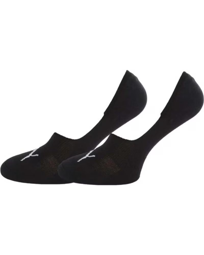 PUMA MEIAS INVISÍVEIS PUMA UNISSEX PRETO NEGRO
