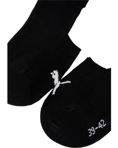 PUMA MEIAS INVISÍVEIS PUMA UNISSEX PRETO NEGRO