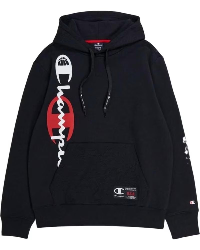 CHAMPION SUDADERA CON CAPUCHA CHAMPION PARA HOMBRE NEGRA NEGRO