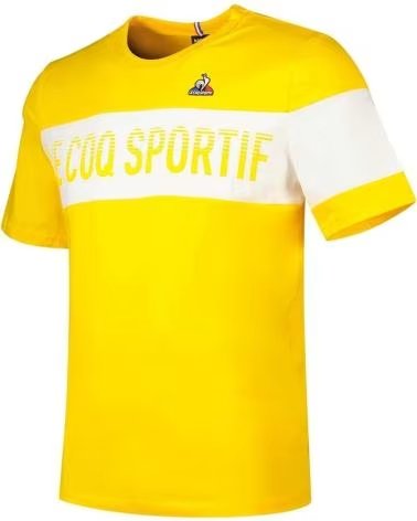 LE COQ SPORTIF CAMISETA DE MANGA CORTA LE COQ SPORTIF PARA HOMBRE AMARILLO