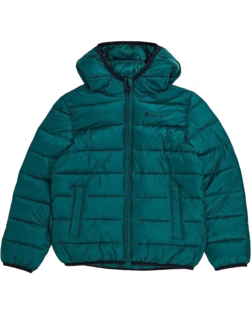 CHAMPION VESTE REMBOURRÉE À CAPUCHE CHAMPION VERDE