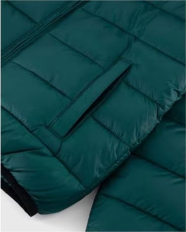 CHAMPION VESTE REMBOURRÉE À CAPUCHE CHAMPION VERDE