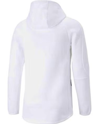 PUMA MOLETOM COM CAPUZ PUMA EVOSTRIPE UNISSEX BRANCO BLANCO