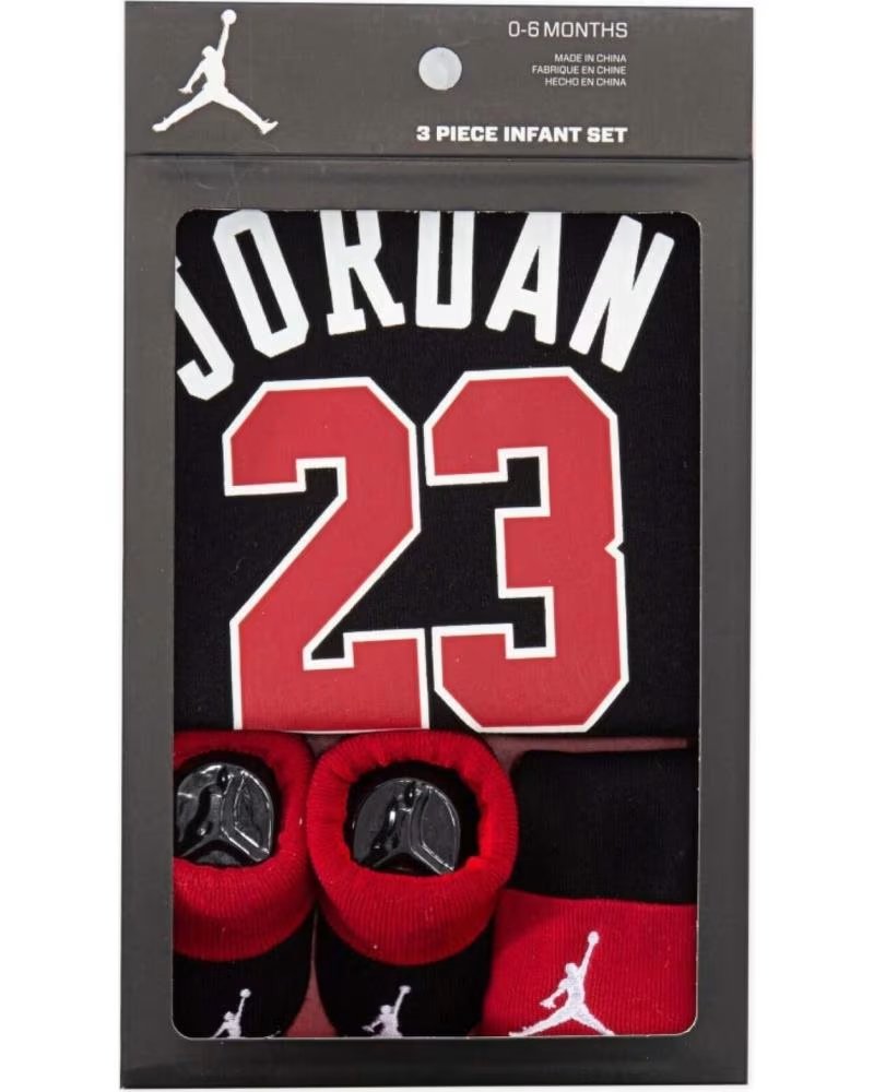 JORDAN CONJUNTO JORDAN BEBÊ MICHAEL JORDAN 23 MULTICOLOR