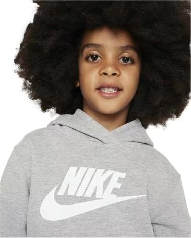 NIKE CHANDAL CLUB FLEECE SET GRIS TRACKSUIT 86L135-042 NINOS NAN