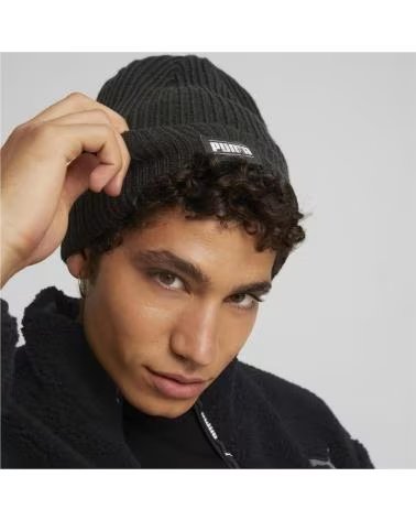 PUMA PUMA RIBBED BEANIE BLACK NEGRO