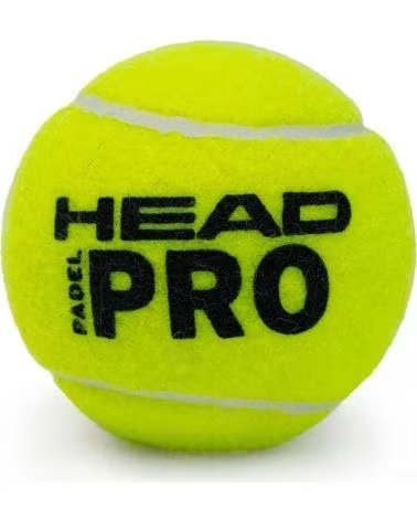 HEAD HEAD PADEL PRO PADEL BALLS TUBE (3 PACK) AMARILLO