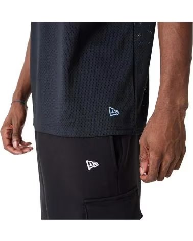 NEW ERA NEW ERA NBA MEMPHIS GRIZZLIES OS MESH TEE SCHWARZES T-SHIRT NEGRO