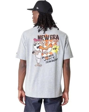 NEW ERA CAMISETA MANGA CORTA ESTAMPADO GRIS