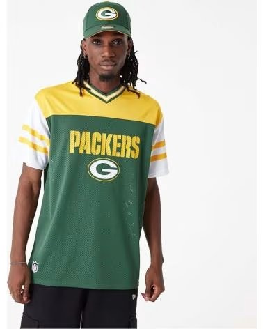 NEW ERA NEW ERA MEN´S GREEN BAY PACKERS NFL SHORT SLEEVE T-SHIRT VERDE