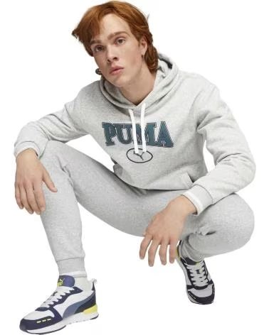 PUMA PUMA VINTAGE LOGO HOODIE MEN GRIS