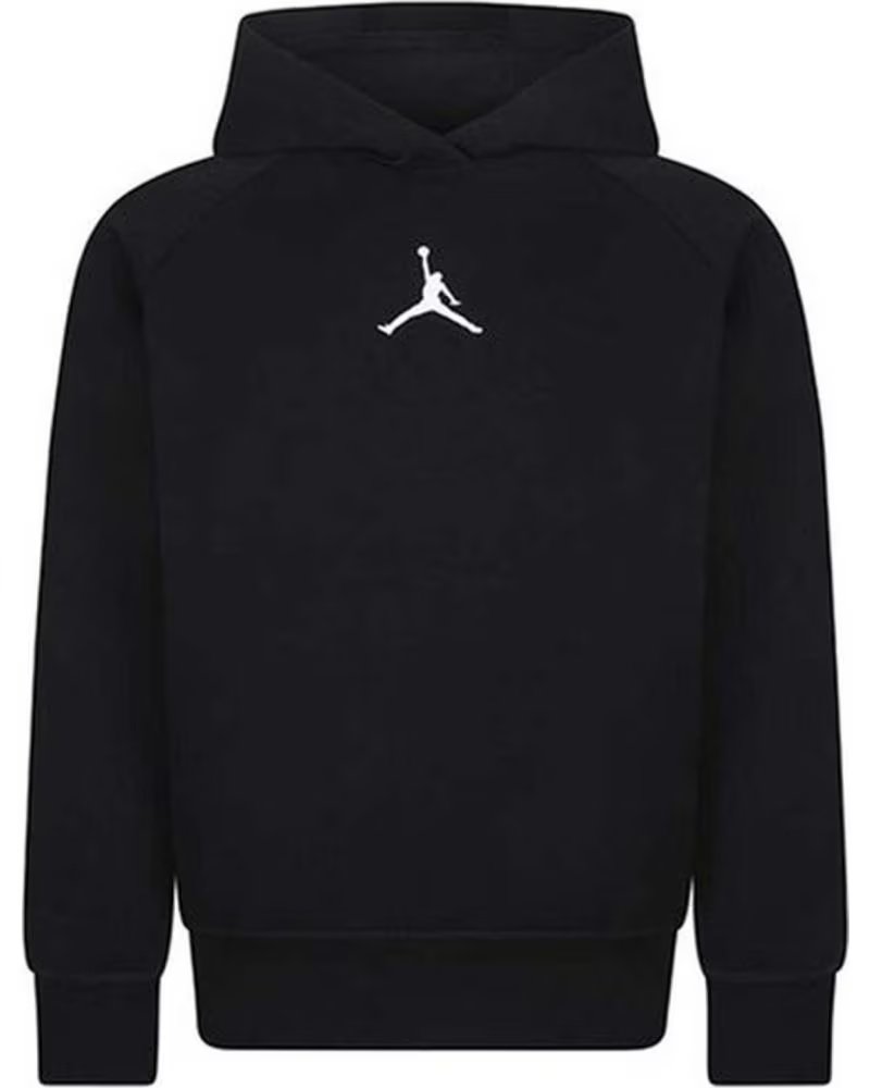 JORDAN JORDAN BLACK HOODIE FOR BOYS NEGRO
