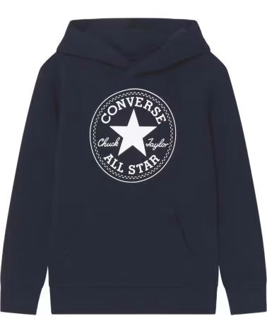 CONVERSE SUDADERA FLEECE CTP CORE PO AZUL MARINO 9CC858-695 HOODIE NI NAN