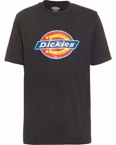 DICKIES T-SHIRT DICKIES A MANICHE CORTE DA UOMO NEGRO