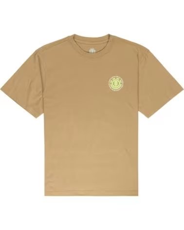 ELEMENT T-SHIRT A MANICHE CORTE ELEMENT DA UOMO MARRON