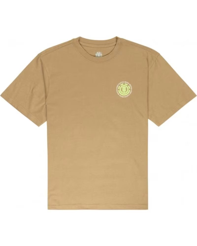 ELEMENT T-SHIRT A MANICHE CORTE ELEMENT DA UOMO MARRON