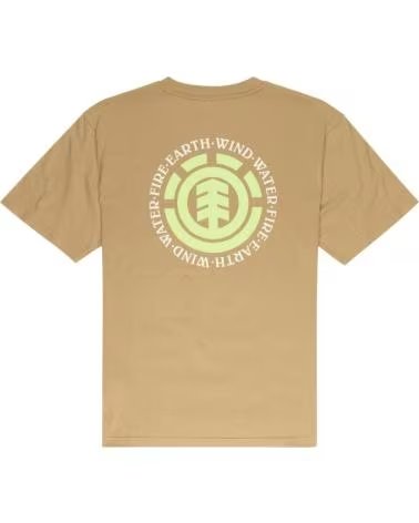 ELEMENT T-SHIRT A MANICHE CORTE ELEMENT DA UOMO MARRON