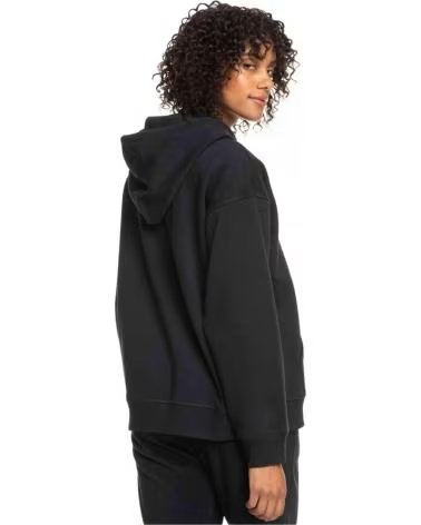 ROXY SUDADERA CON CAPUCHA ERJFT04741-KVJ0 EN PARA MUJER NEGRO