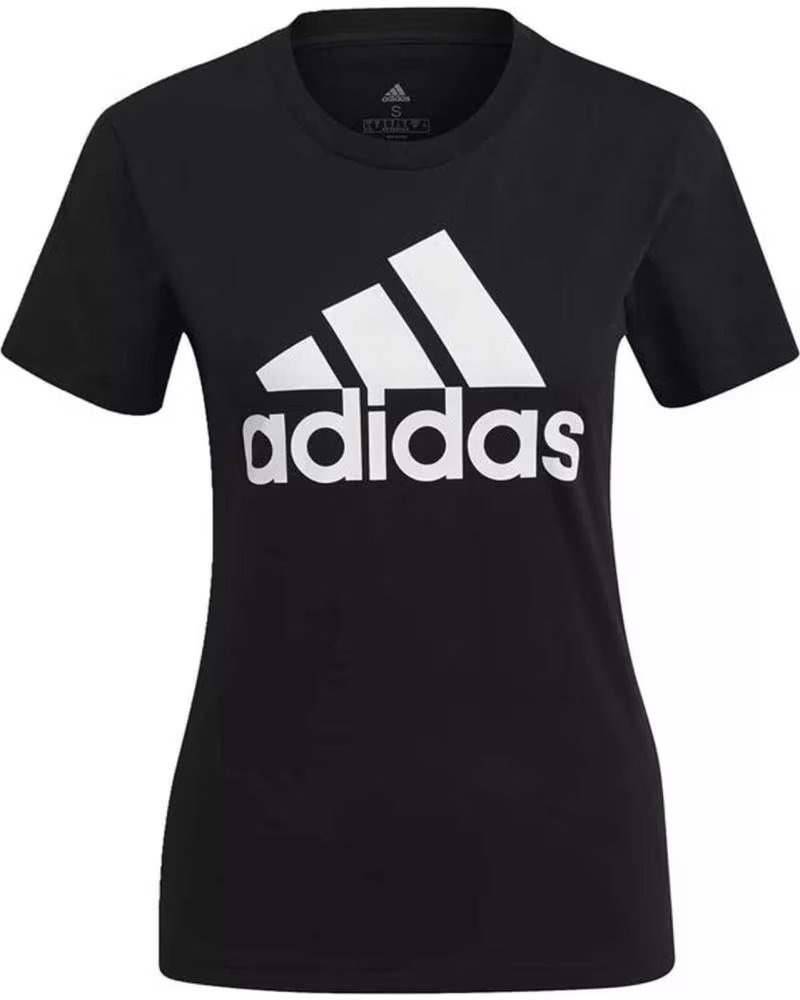 ADIDAS T-SHIRT MIT GROSSEM LOGODRUCK NEGRO