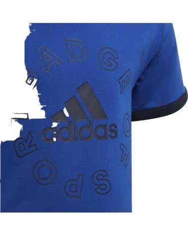 ADIDAS COMPLETO SPORTIVO ADIDAS BAMBINO BLU E GRIGIO MULTICOLOR