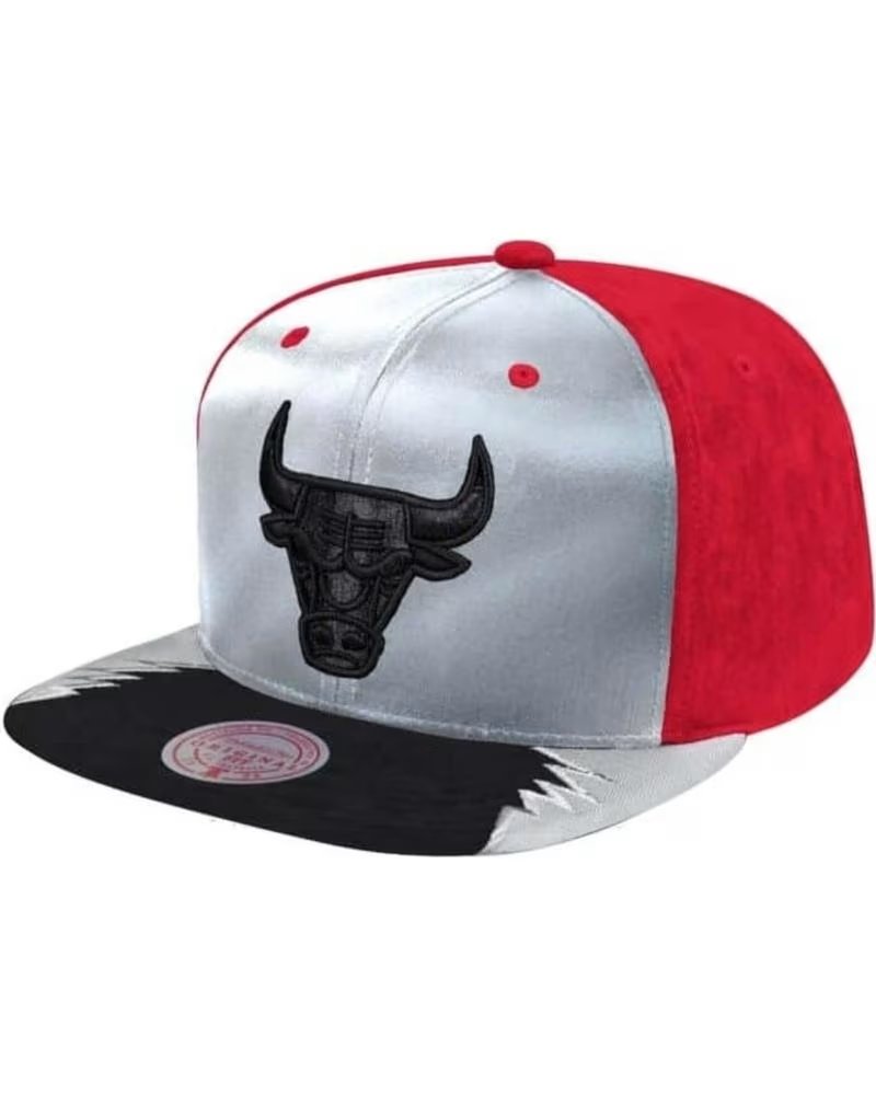 MITCHELL  NESS MITCHELL & NESS CHICAGO BULLS NBA SNAPBACK HAT MULTICOLOR