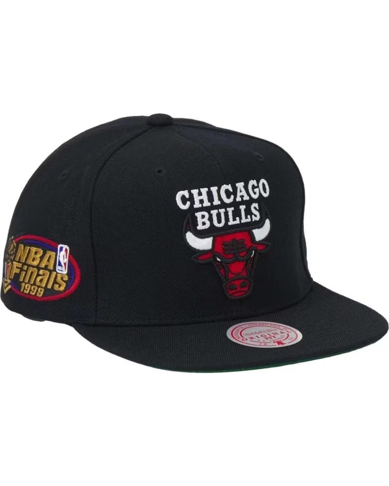 MITCHELL  NESS MITCHELL & NESS CHICAGO BULLS BLACK CAP UNISEX NEGRO