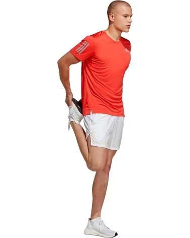 ADIDAS T-SHIRT ADIDAS OWN THE RUN HOMME ROUGE ROJO