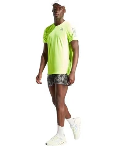 ADIDAS CAMISETA ADIDAS OWN THE RUN TEE HOMBRE VERDE LIMA VERDE