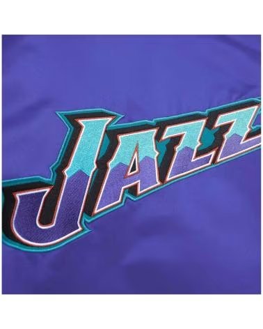 MITCHELL  NESS VESTE MITCHELL & NESS NBA UTAH JAZZ VIOLETTE POUR HOMME MORADO