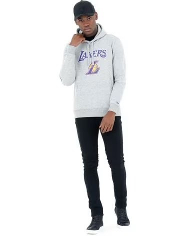 NEW ERA FELPA NEW ERA NBA LOS ANGELES LAKERS GRIGIA DA UOMO GRIS