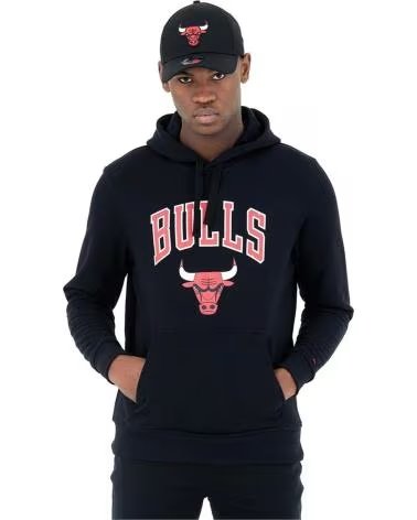 NEW ERA SUDADERA EN PARA HOMBRE NEGRO