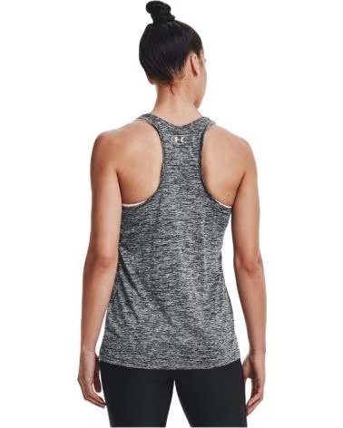 UNDER ARMOUR CAMISETA DE TIRANTES UNDER ARMOUR TECH TWIST SIN MANGAS PARA MUJER GRIS