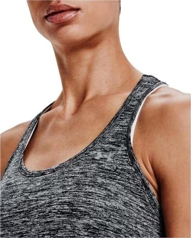 UNDER ARMOUR CAMISETA DE TIRANTES UNDER ARMOUR TECH TWIST SIN MANGAS PARA MUJER GRIS
