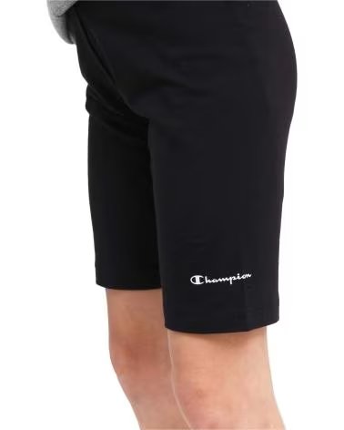CHAMPION CHAMPION BLACK CYCLING SHORTS FOR GIRLS NEGRO