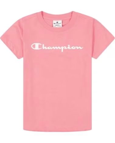 CHAMPION CAMISETA DE MANGA CORTA EN PARA NINAS ROSA